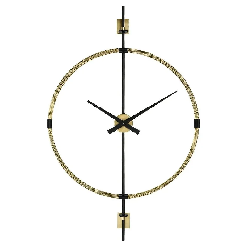 Time Flies Wall Clock