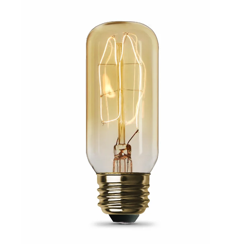 Edison style vintage light bulbs40W T12 E26 Dimmable Filament Amber Glass Vintage Edison Incandescent Light Bulb, Warm White Edison style vintage light bulbs40W T12 E26 Dimmable Filament Amber Glass Vintage Edison Incandescent Light Bulb, Warm White