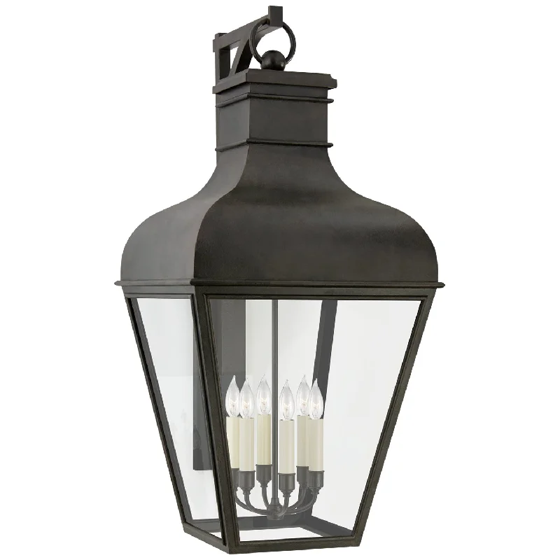 metal wall lamps with a matte black finish for a sleek and modern lookFremont 6-Light Wall Lantern metal wall lamps with a matte black finish for a sleek and modern lookFremont 6-Light Wall Lantern