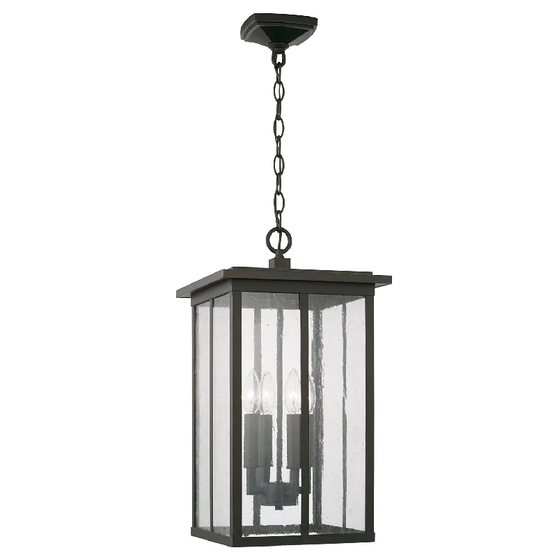 Recessed lights for eco - friendly homes with sustainable materialsBarrett 4-Light Outdoor Hanging Lantern in Oiled Bronze Recessed lights for eco - friendly homes with sustainable materialsBarrett 4-Light Outdoor Hanging Lantern in Oiled Bronze