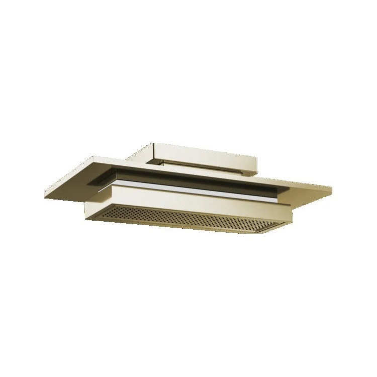 LED recessed lights with high - CRI for accurate color renderingShowerhead Frank Lloyd Wright 1 Function Rain Can with Integrated Lighting Brilliance Polished Nickel 21 Inch 1.75 Gallons per Minute Rectangle Ceiling Mount with LED Light Above LED recessed lights with high - CRI for accurate color renderingShowerhead Frank Lloyd Wright 1 Function Rain Can with Integrated Lighting Brilliance Polished Nickel 21 Inch 1.75 Gallons per Minute Rectangle Ceiling Mount with LED Light Above