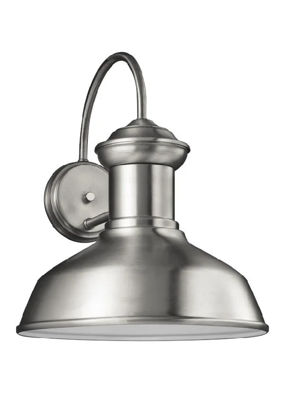 leather wall lamps with a distressed texture for a rugged and stylish lookFredricksburg Collection - Large One Light Outdoor Turtle Friendly Wall Lantern | Finish: Satin Aluminum - 8647701-04/T leather wall lamps with a distressed texture for a rugged and stylish lookFredricksburg Collection - Large One Light Outdoor Turtle Friendly Wall Lantern | Finish: Satin Aluminum - 8647701-04/T