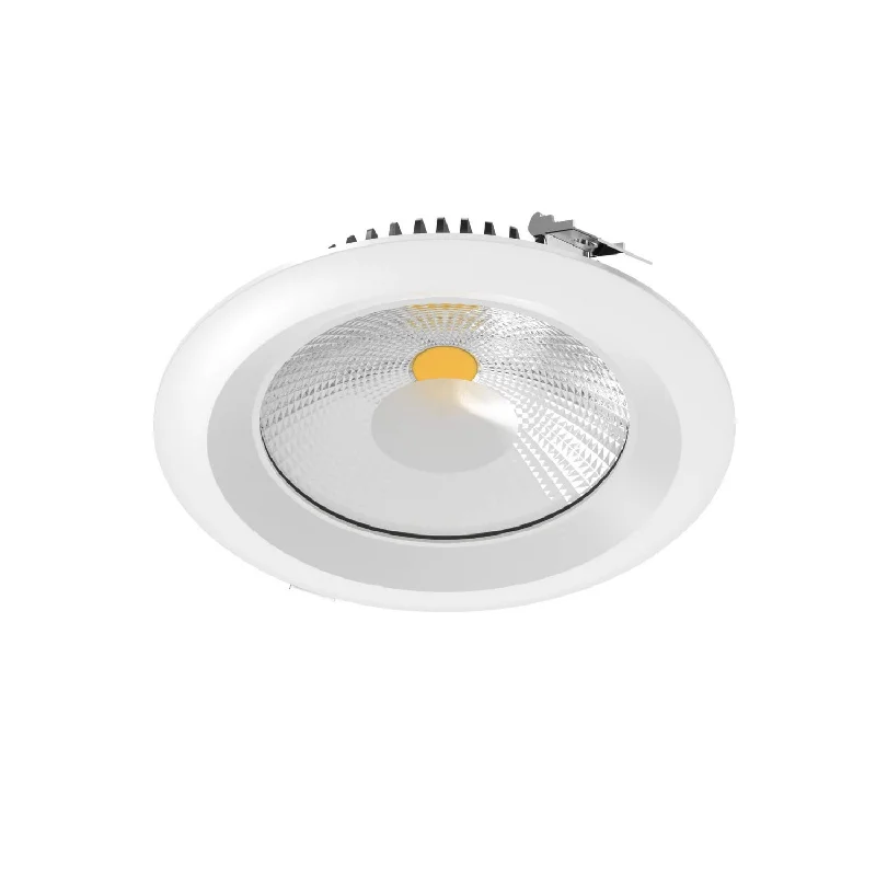 Recessed lights for small bedrooms to maximize spaceLED Commercial Down Light in White
