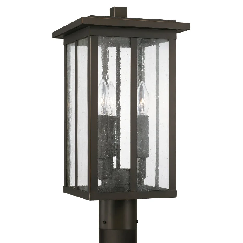 Recessed lights for commercial office hallwaysBarrett 3-Light Outdoor Post Lantern in Oiled Bronze Recessed lights for commercial office hallwaysBarrett 3-Light Outdoor Post Lantern in Oiled Bronze