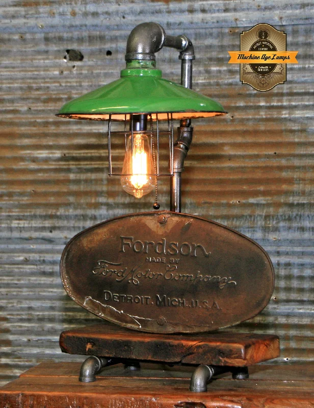 Industrial Lighting for Textile MillsSteampunk Industrial Lamp / Farm / Tractor / Antique Fordson Tank / #4021 Industrial Lighting for Textile MillsSteampunk Industrial Lamp / Farm / Tractor / Antique Fordson Tank / #4021