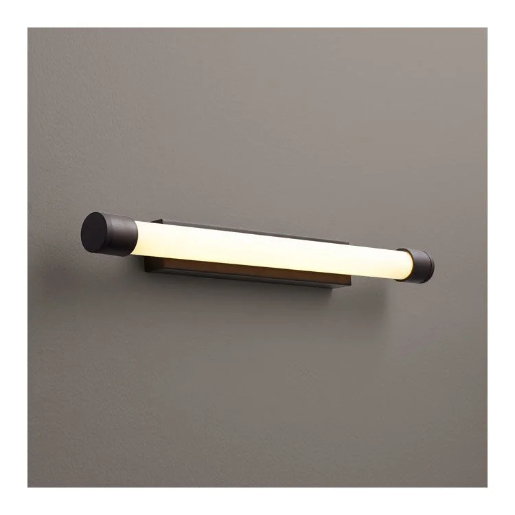 Recessed lights for eco - friendly homes with sustainable materialsZenith Single-Light LED Bathroom Vanity Fixture - Oiled Bronze Recessed lights for eco - friendly homes with sustainable materialsZenith Single-Light LED Bathroom Vanity Fixture - Oiled Bronze