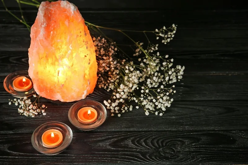 Battery - Operated Salt Lamps for Portable Use10kg Himalayan salt lamp