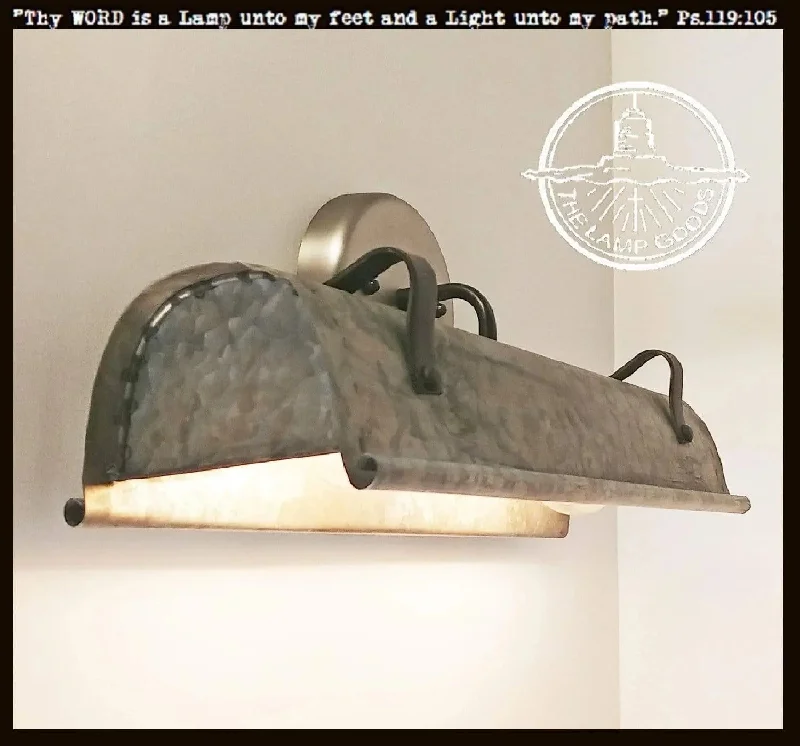 Color - Tunable Industrial Lighting for Special ApplicationsGalvanized Metal Wall Vanity Light Color - Tunable Industrial Lighting for Special ApplicationsGalvanized Metal Wall Vanity Light
