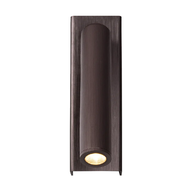 modern minimalist wall lamps for contemporary living roomsWall light Alamo | Brushed bronze