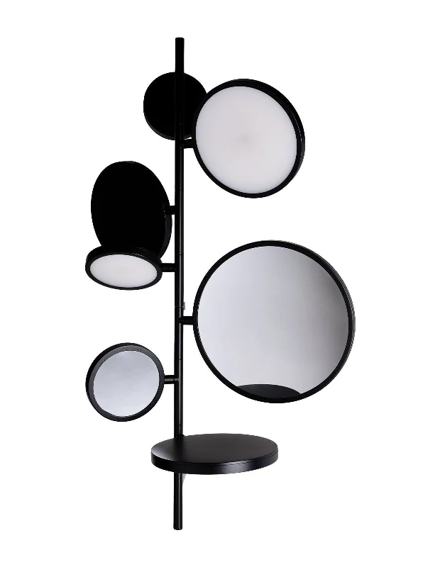 marble wall lamps with luxurious veining for high - end living spacesTell Me Stories Bathroom Wall Lamp with Mirrors