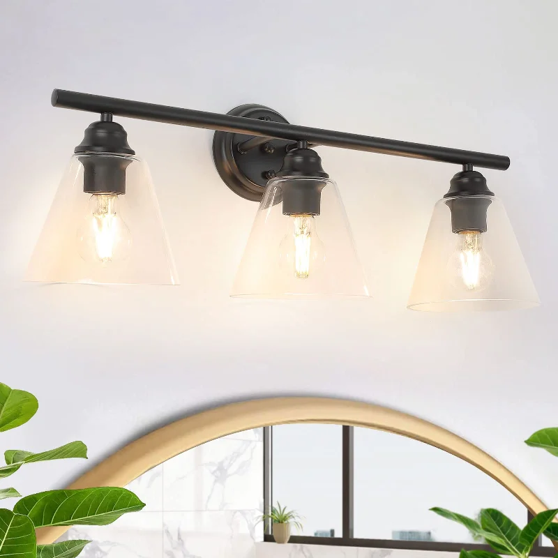 victorian style wall lamps with intricate metalwork for traditional entrywaysDLLT Indoor Vintage Wall Light Bathroom Dressing Table Black with 3 Bulbs Metal Glass Wall Spotlight Retro Lamp for Bathroom Bedroom Hallway Kitchen victorian style wall lamps with intricate metalwork for traditional entrywaysDLLT Indoor Vintage Wall Light Bathroom Dressing Table Black with 3 Bulbs Metal Glass Wall Spotlight Retro Lamp for Bathroom Bedroom Hallway Kitchen
