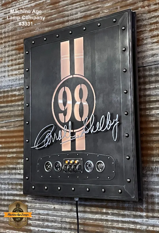 Industrial Lighting for Printing Press FacilitiesSteampunk Industrial / Carroll Shelby / Wall Sconce Art / Automotive / #10 of #50 Industrial Lighting for Printing Press FacilitiesSteampunk Industrial / Carroll Shelby / Wall Sconce Art / Automotive / #10 of #50
