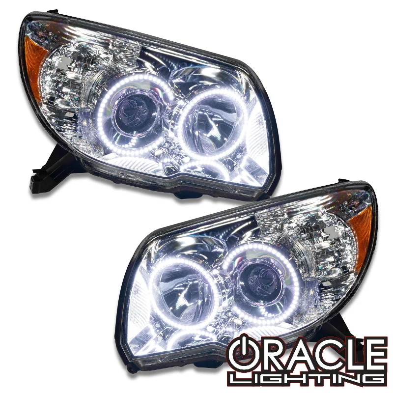 ORACLE Lighting 2006-2009 Toyota 4-Runner Pre-Assembled Halo Headlights-Non HID