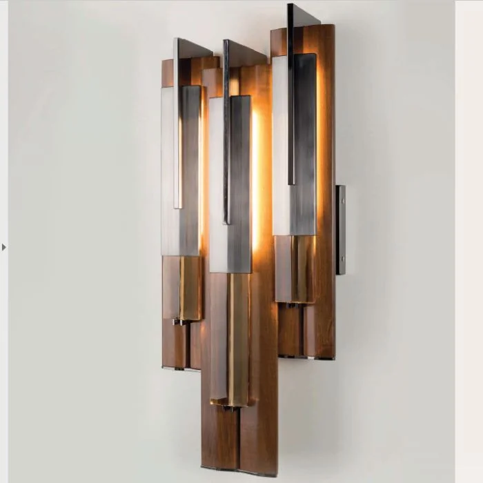 mid - century modern wall lamps with iconic shapes for a stylish studyModern Italian High-End Wooden Wall Light With Led Strips mid - century modern wall lamps with iconic shapes for a stylish studyModern Italian High-End Wooden Wall Light With Led Strips