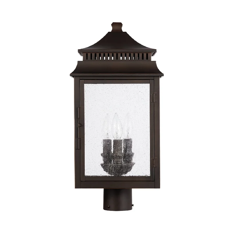 Recessed lights for laundry rooms with a long lifespanSutter Creek 3-Light Outdoor Post Lantern in Oiled Bronze Recessed lights for laundry rooms with a long lifespanSutter Creek 3-Light Outdoor Post Lantern in Oiled Bronze