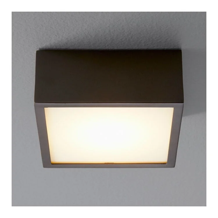 Wide - beam recessed lights for general room illuminationPyxis Single-Light LED Small Flush Mount Ceiling Fixture/Wall Sconce - Oiled Bronze