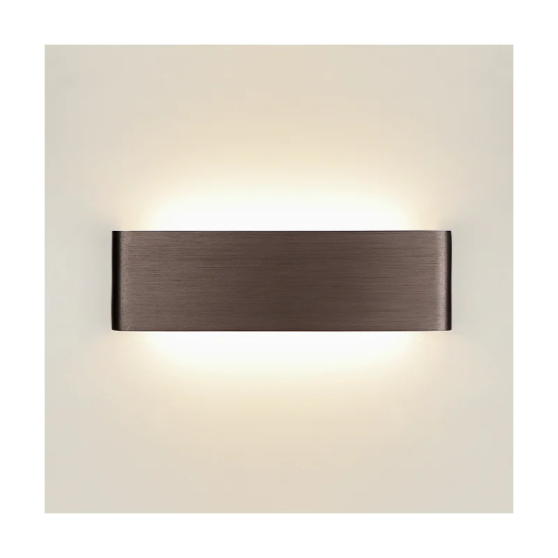 modern minimalist wall lamps for contemporary living roomsWall light Mateo | Brushed bronze