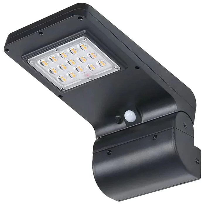 Adjustable Industrial Lighting for Flexible Illumination5W SOLAR LED SEMI-CUTOFF WALL MOUNT