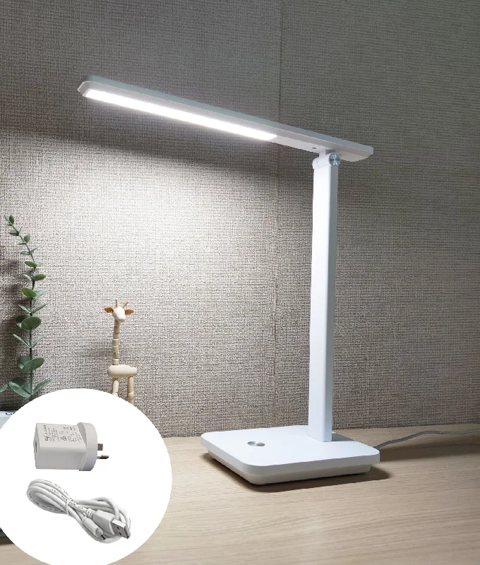 Mini Lava Lamps for Kids' Bedrooms and PlayroomsFlatmate Rechargeable LED Desk Lamp White