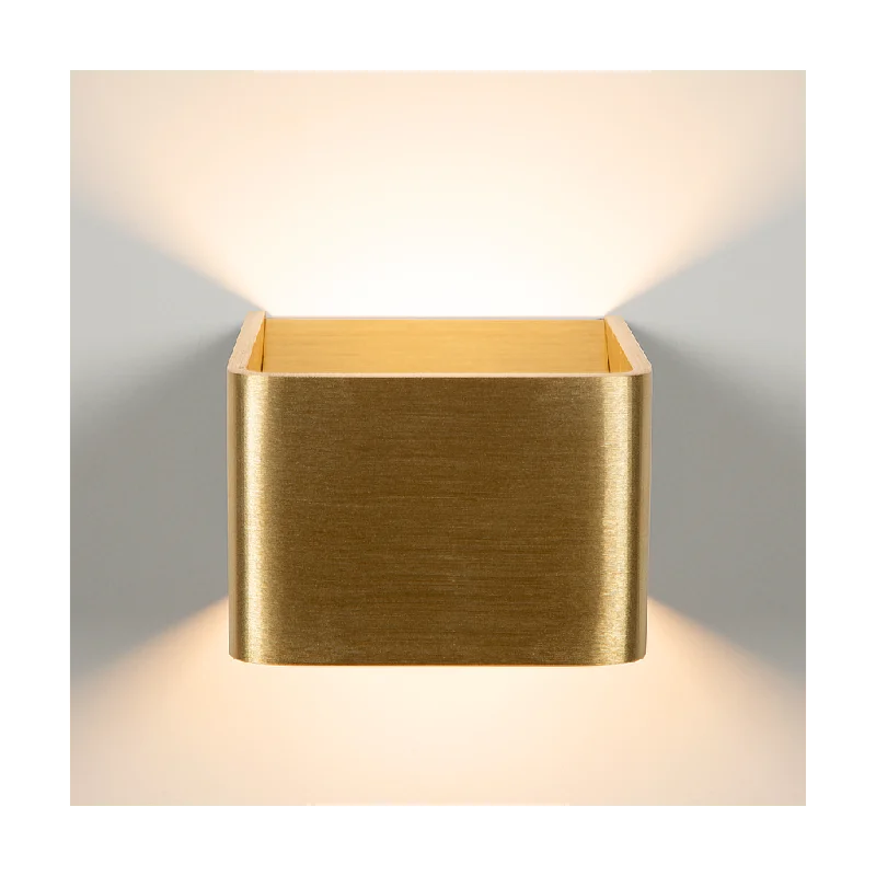 art deco wall lamps with geometric patterns for a retro - inspired bathroomWall light Calla | antique brass