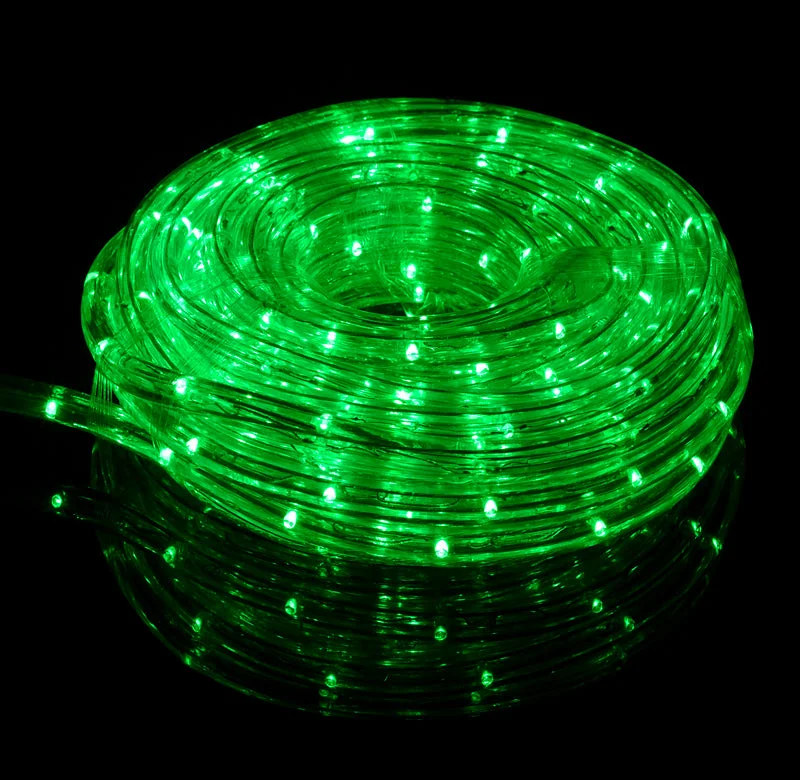 String Lights for Porch LightingBLOWOUT Green Outdoor LED Fairy String Rope Light, 33 FT, Clear Tube, AC Plug-In String Lights for Porch LightingBLOWOUT Green Outdoor LED Fairy String Rope Light, 33 FT, Clear Tube, AC Plug-In