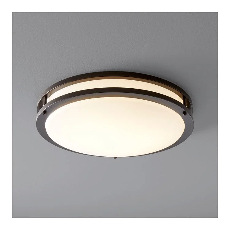 Recessed lights for spas to create a serene environmentOracle Single-Light LED 17.75" Flush Mount Ceiling Fixture - Oiled Bronze Recessed lights for spas to create a serene environmentOracle Single-Light LED 17.75" Flush Mount Ceiling Fixture - Oiled Bronze