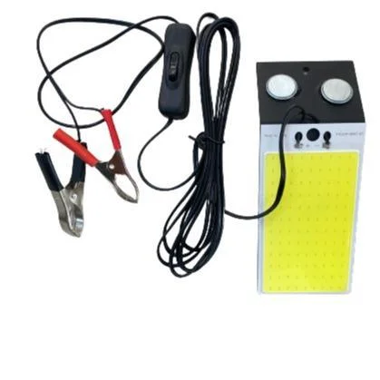USB - Powered Salt Lamps for Easy Charging12v COB Led Magnetic Camp Light With Switch & Battery Clamps 6000k USB - Powered Salt Lamps for Easy Charging12v COB Led Magnetic Camp Light With Switch & Battery Clamps 6000k