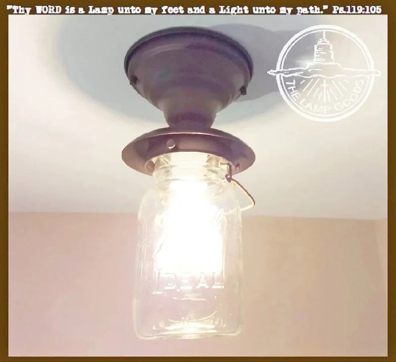 Industrial Ceiling - Mounted Lighting for Assembly PlantsMason Jar Outdoor Exterior Porch Ceiling Light with Vintage Jar Industrial Ceiling - Mounted Lighting for Assembly PlantsMason Jar Outdoor Exterior Porch Ceiling Light with Vintage Jar