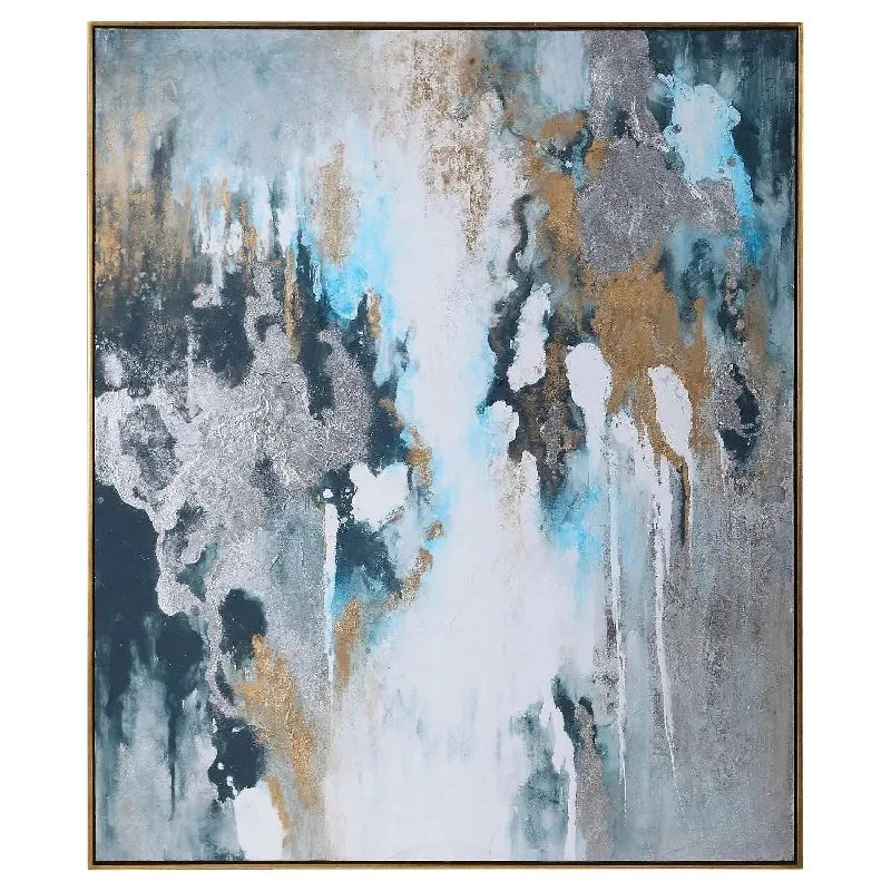 Stormy Hand Painted Canvas