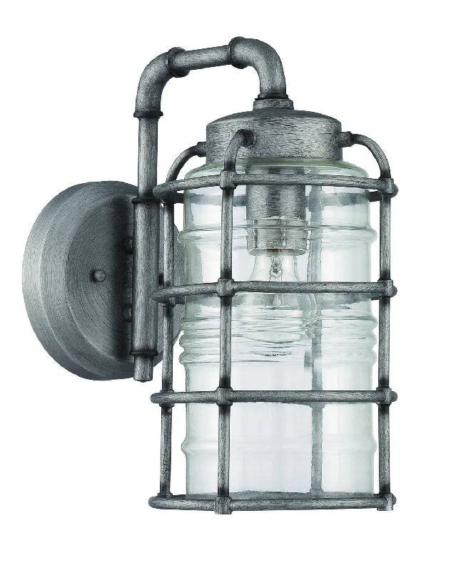 metal wall lamps with a matte black finish for a sleek and modern lookHadley 1-Light Wall Lantern in Aged Galvanized metal wall lamps with a matte black finish for a sleek and modern lookHadley 1-Light Wall Lantern in Aged Galvanized