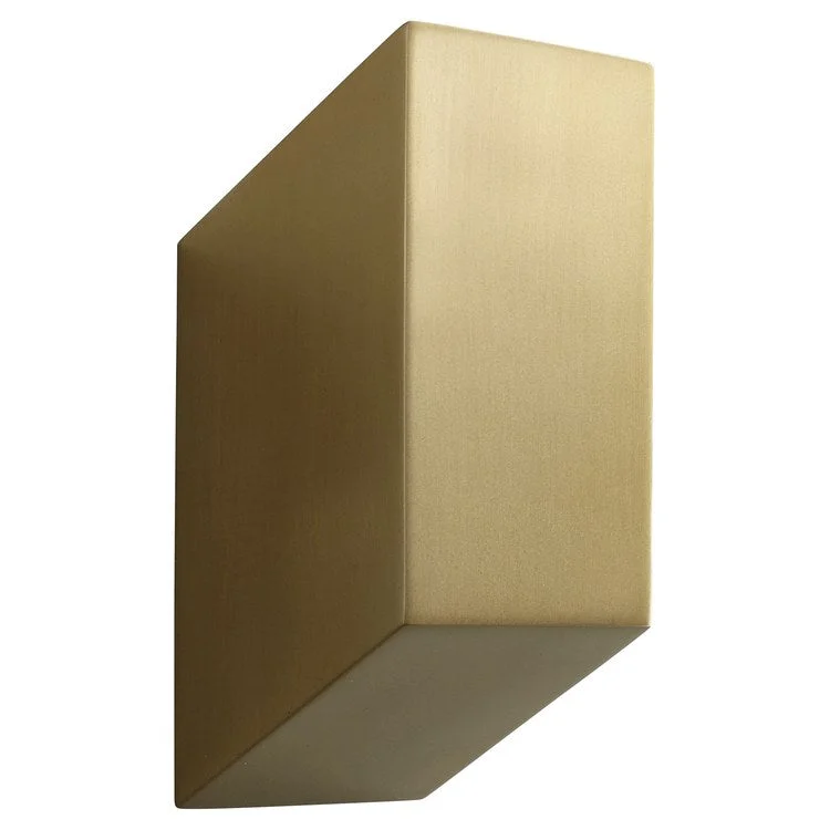 Low - voltage recessed lights for safety in children's roomsUno Single-Light LED Wall Sconce - Aged Brass Low - voltage recessed lights for safety in children's roomsUno Single-Light LED Wall Sconce - Aged Brass