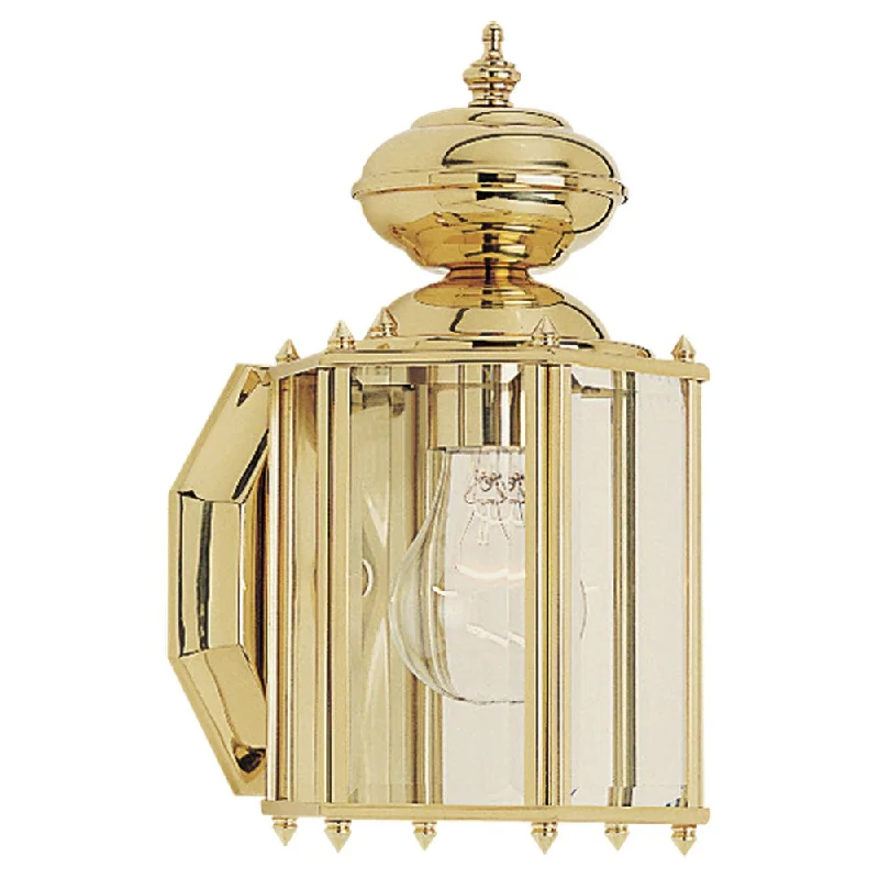 wood wall lamps with natural grain for a warm and organic feelClassico 1-Light Outdoor Wall Lantern wood wall lamps with natural grain for a warm and organic feelClassico 1-Light Outdoor Wall Lantern