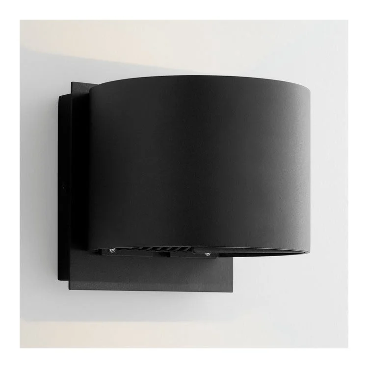 Antique - style recessed lights for traditional - themed interiorsKaldor Two-Light LED Outdoor Wall Sconce - Black Antique - style recessed lights for traditional - themed interiorsKaldor Two-Light LED Outdoor Wall Sconce - Black