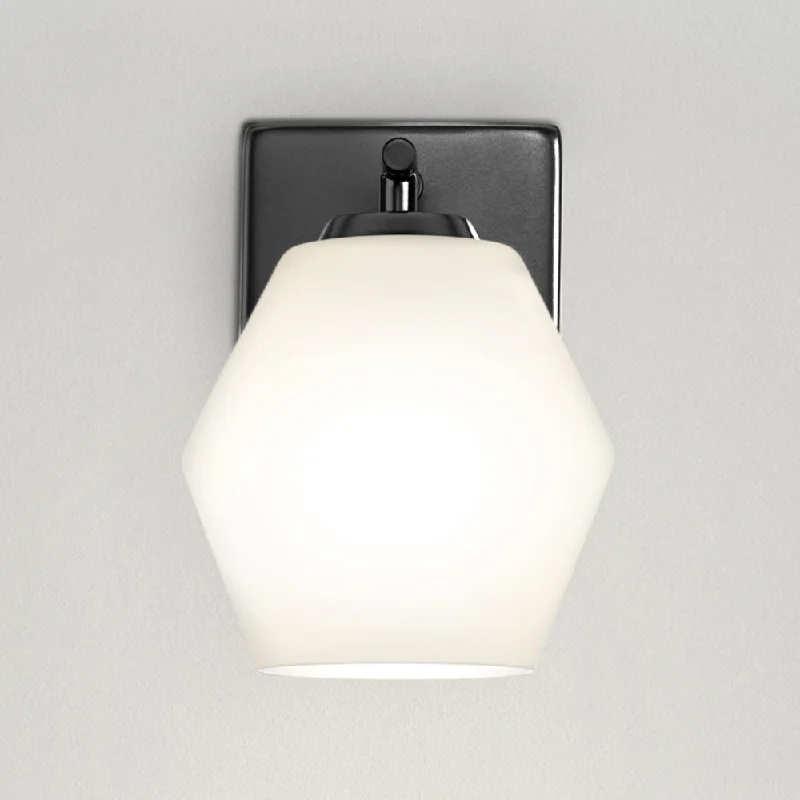 Industrial Area Lighting for Large Open SpacesUHP4512 Mid Century Modern Indoor Bath Light, 8''H x 7"W x 6''D, Matte Black Finish, Roanoke Collection Industrial Area Lighting for Large Open SpacesUHP4512 Mid Century Modern Indoor Bath Light, 8''H x 7"W x 6''D, Matte Black Finish, Roanoke Collection
