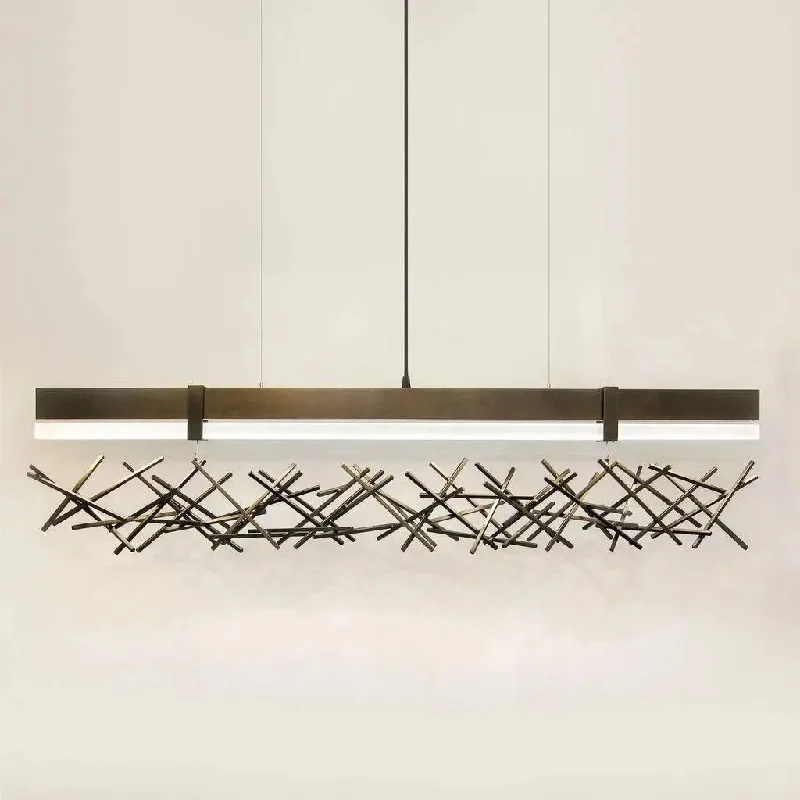 Level Criss-Cross Pendant