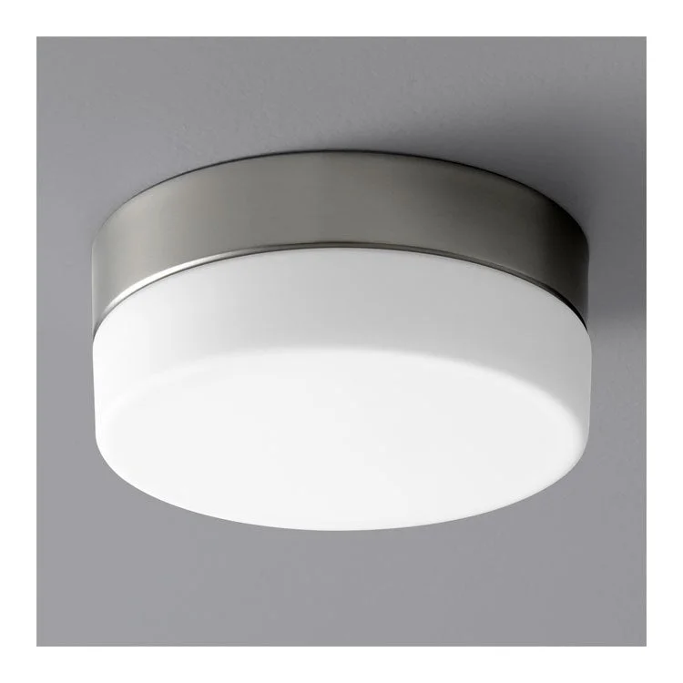Recessed lights with adjustable trim for versatile lighting anglesZuri Single-Light 7.25" LED Flush Mount Ceiling Fixture - Satin Nickel Recessed lights with adjustable trim for versatile lighting anglesZuri Single-Light 7.25" LED Flush Mount Ceiling Fixture - Satin Nickel