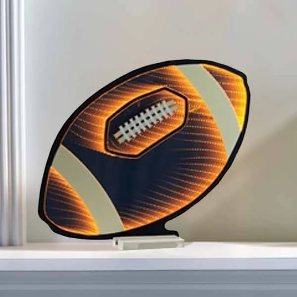 String Lights for Outdoor Dining AreasInfinity Light - Football - 14-inch