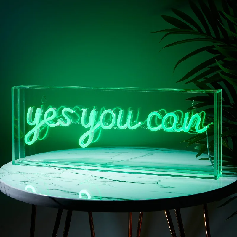 String Lights for DIY Home Decor ProjectsYes You Can Neon Wall Light