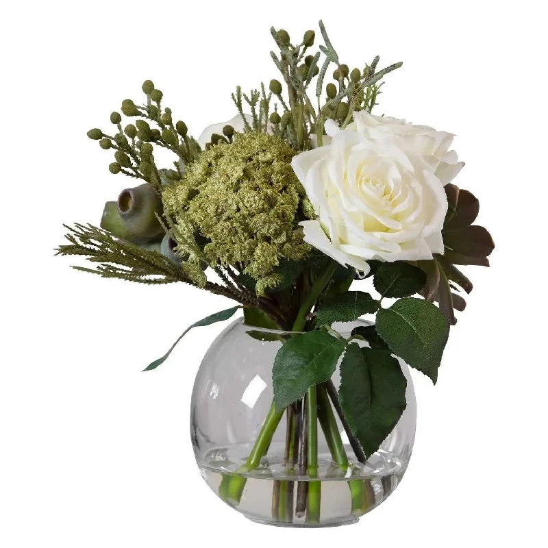 Belmonte Floral Bouquet & Vase
