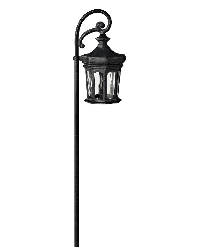 Recessed lights for stairwells to improve safetyRaley Path LED Path Light in Museum Black