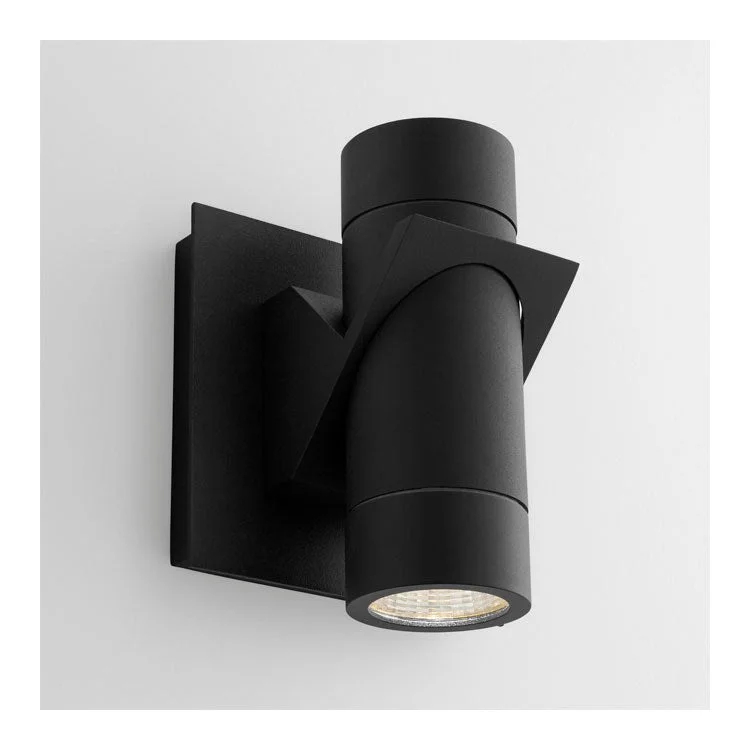 Recessed lights for pet - friendly homes with durable constructionRazzo Two-Light LED Outdoor Wall Sconce - Black Recessed lights for pet - friendly homes with durable constructionRazzo Two-Light LED Outdoor Wall Sconce - Black