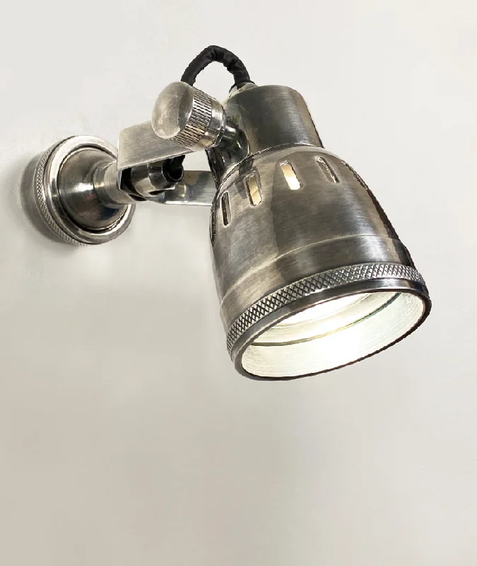 metal wall lamps with a matte black finish for a sleek and modern lookMilan Wall Light