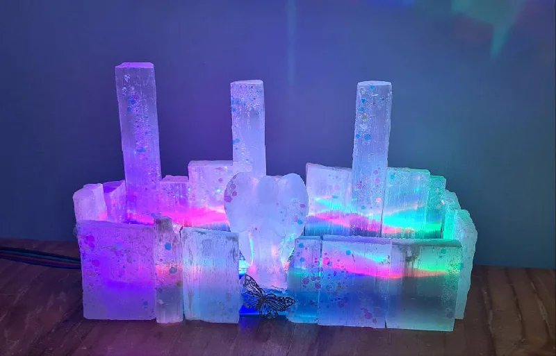 Lava Lamps for Bagel Shops to Make it More InvitingANGELIC SELENITE CRYSTAL LAMP made by me