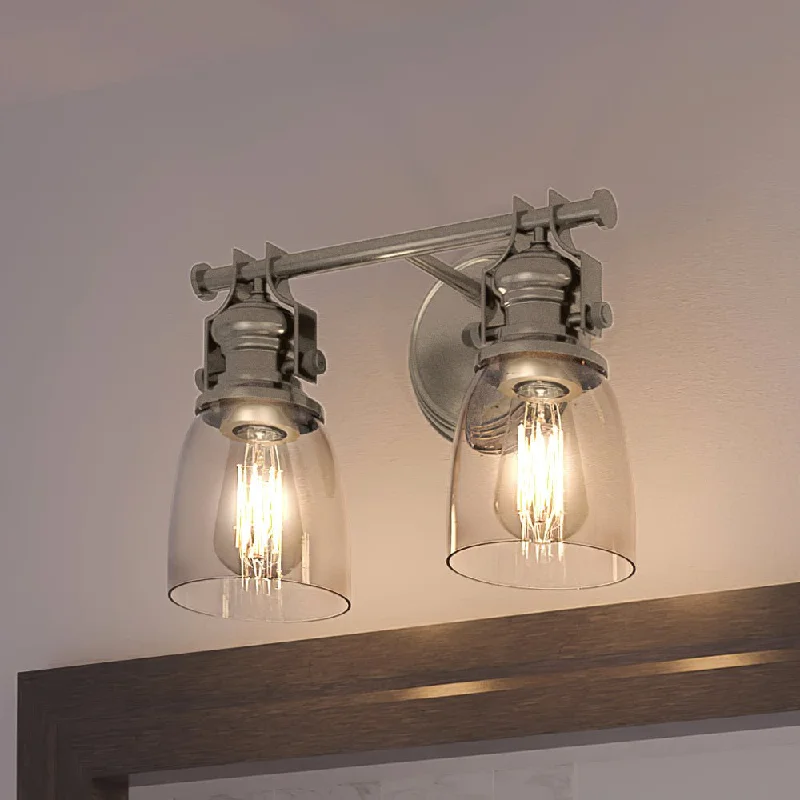 High - Bay LED Industrial Lighting for WarehousesUEX2454 New Traditional Bath Light 10''H x 14''W, Satin Nickel Finish, Winsted Collection High - Bay LED Industrial Lighting for WarehousesUEX2454 New Traditional Bath Light 10''H x 14''W, Satin Nickel Finish, Winsted Collection