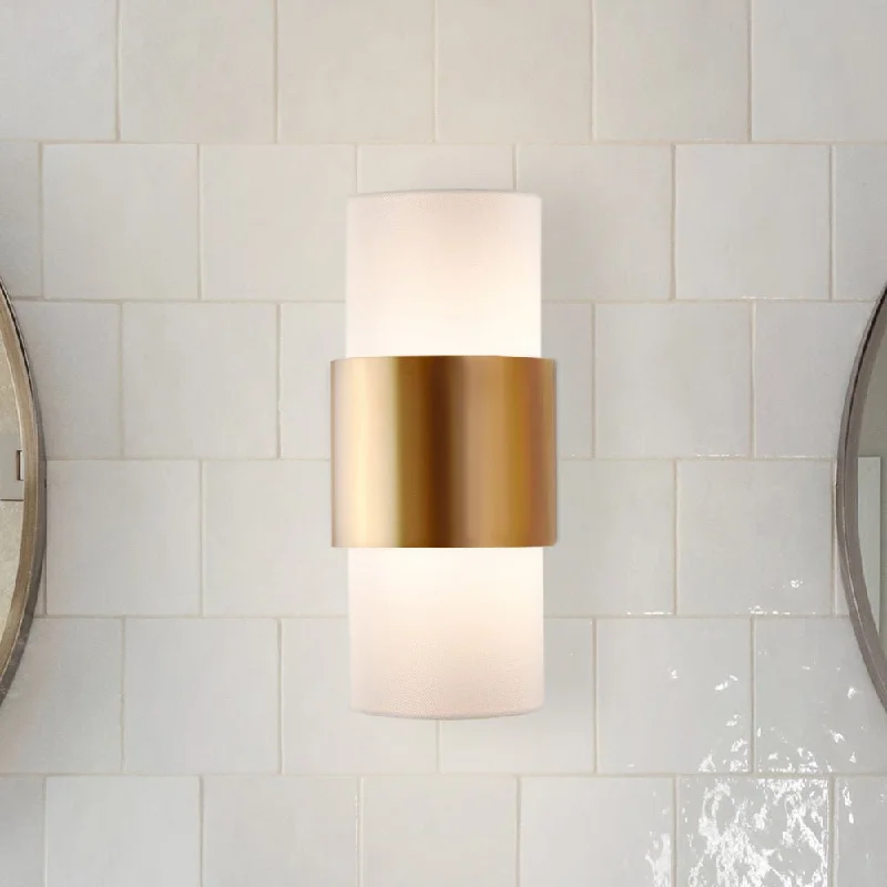 Industrial Lighting for Textile MillsUHP4863 Minimalist Indoor Wall Sconce, 17''H x 4-7/8"W x 7-7/8''D, Brushed Bronze Finish, Rochester Collection Industrial Lighting for Textile MillsUHP4863 Minimalist Indoor Wall Sconce, 17''H x 4-7/8"W x 7-7/8''D, Brushed Bronze Finish, Rochester Collection