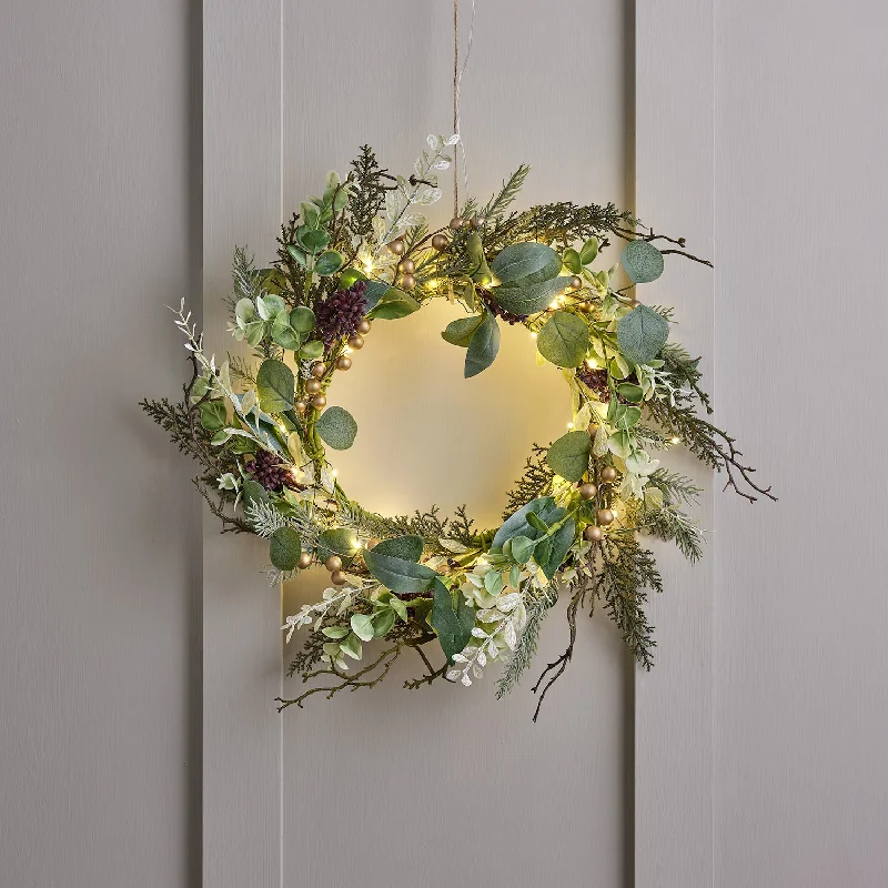 String Lights with Clear Bulbs for a Classic Look40cm Classic Gold Berry Wreath Micro Light Bundle String Lights with Clear Bulbs for a Classic Look40cm Classic Gold Berry Wreath Micro Light Bundle