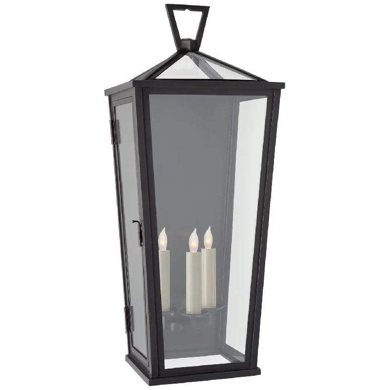industrial style wall lamps with exposed bulbs for urban loftsDarlana 3-Light Wall Lantern industrial style wall lamps with exposed bulbs for urban loftsDarlana 3-Light Wall Lantern