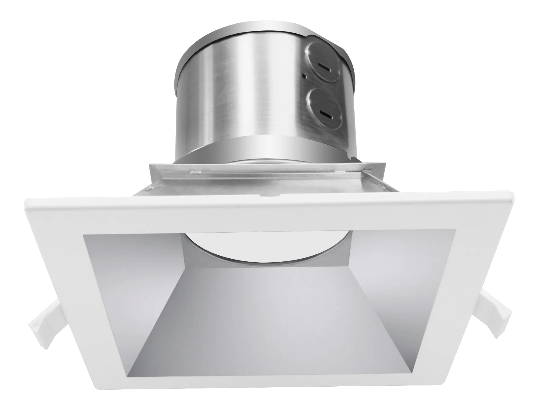 Color - changing recessed lights for a fun, dynamic atmosphere6" LED SQUARE COMMERCIAL RECESSED LIGHT, 3200 LUMEN MAX, WATTAGE AND CCT SELECTABLE, 120-277V, HAZE OR WHITE Color - changing recessed lights for a fun, dynamic atmosphere6" LED SQUARE COMMERCIAL RECESSED LIGHT, 3200 LUMEN MAX, WATTAGE AND CCT SELECTABLE, 120-277V, HAZE OR WHITE
