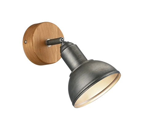Delhi Wall Spotlight - Antique Nickel
