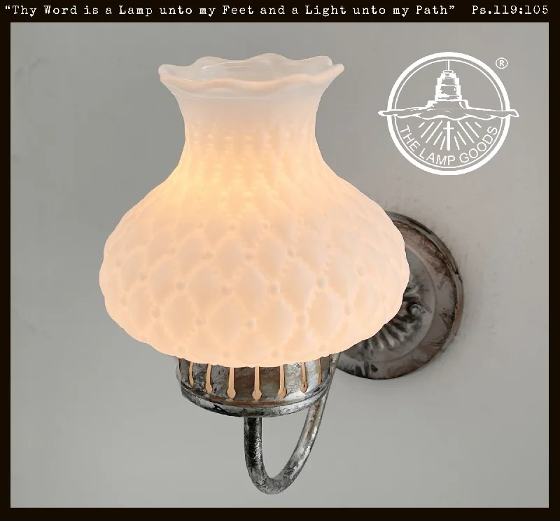 Industrial Wall - Mounted Lighting for Workshop WallsAntique Quilted Country Farmhouse Light Fixture Industrial Wall - Mounted Lighting for Workshop WallsAntique Quilted Country Farmhouse Light Fixture